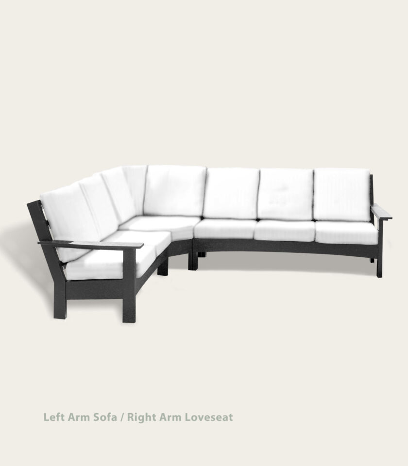 Left Arm Sofa Right Arm Loveseat Titled