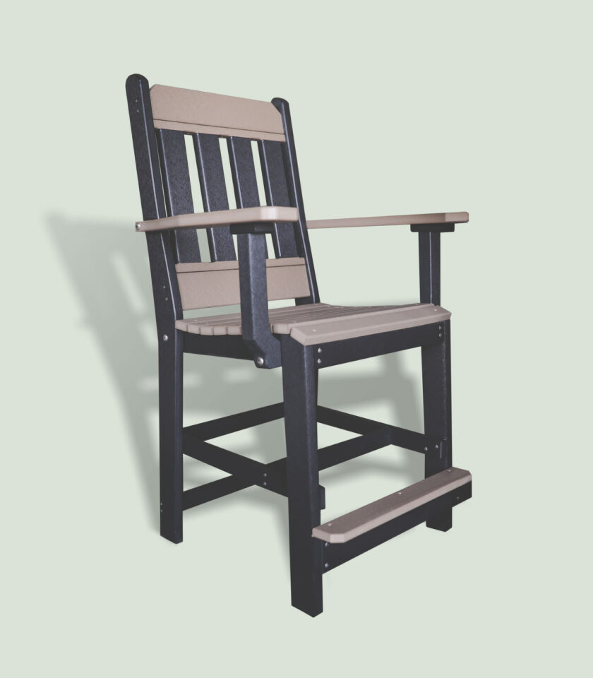 Counter Height Dining Chair with Arms Mosaic Furniture